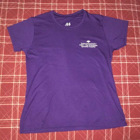 🌻Purple comfy inter mountain tosh athletic tshirt - Picture 1 of 5